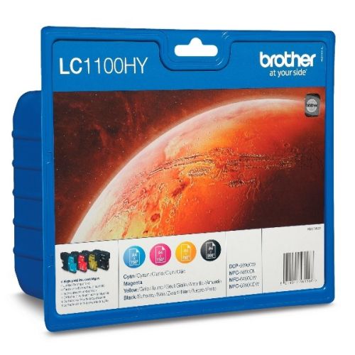 BROTHER-LC1100HY-SET-MULTIPACK-4-CULORI