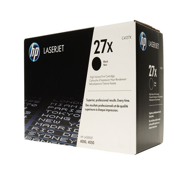 HP 27X (C4127X) CARTUS TONER NEGRU HP 27X (C4127X) CARTUS TONER NEGRU