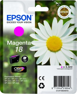 EPSON-18--C13T18034012--CARTUS-MAGENTA