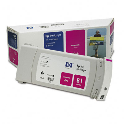 HP-81--C4932A--CARTUS-COLOR-MAGENTA