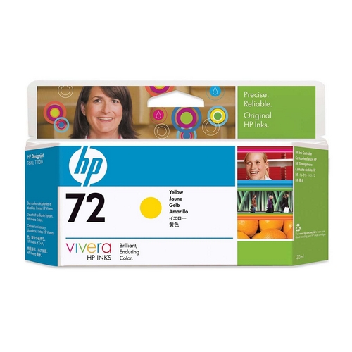 HP-72--C9373A--CARTUS-COLOR-YELLOW