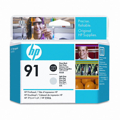 HP-91--C9463A--PRINTHEAD-PHOTO-BLACK-SI-LIGHT-GREY