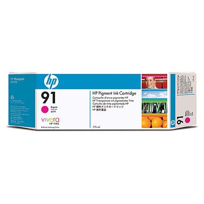 HP-91--C9468A--CARTUS-COLOR-MAGENTA