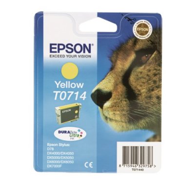 EPSON-T0714--C13T07144011--CARTUS-YELLOW