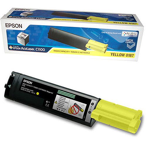 EPSON-0187--S050187--CARTUS-TONER-COLOR-YELLOW