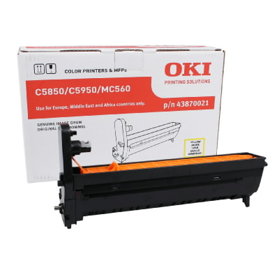 OKI-43870021-Imaging-Drum-Unit-YELLOW