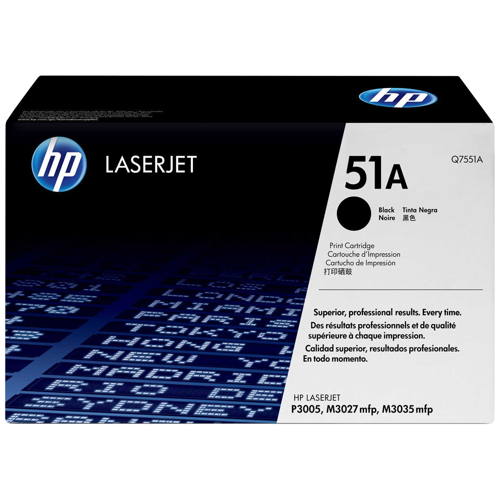 HP-51A--Q7551A--CARTUS-TONER-BLACK