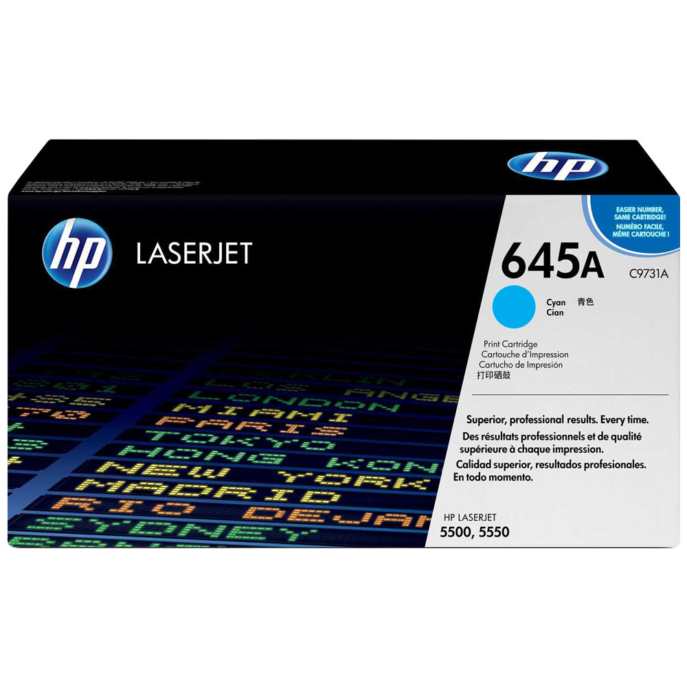 HP-645A--C9731A--CARTUS-TONER-COLOR-CYAN