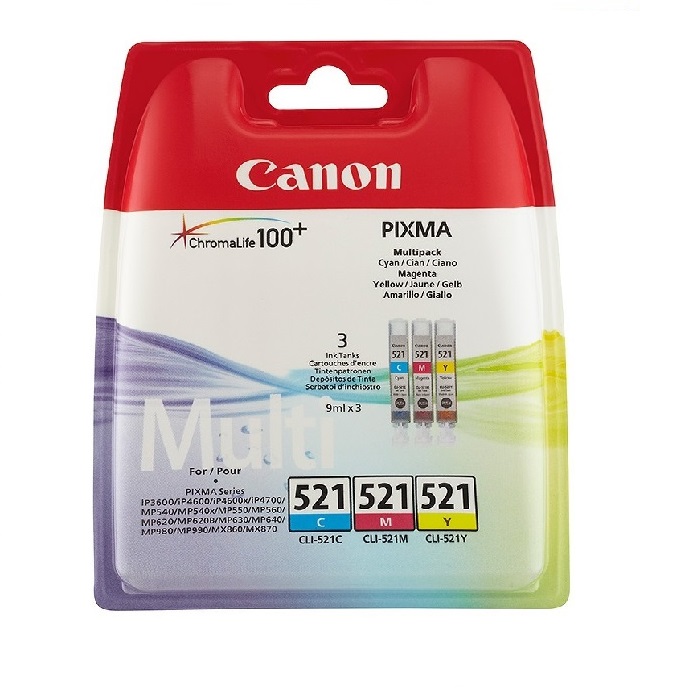 CANON-CLI-521MP-SET-MULTIPACK-3-CULORI