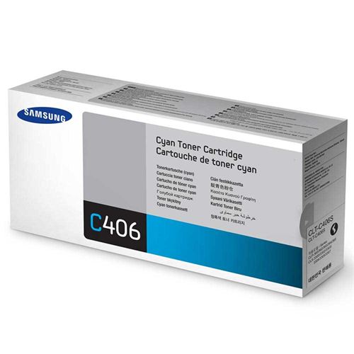 SAMSUNG-CLT-C406S-CARTUS-TONER-CYAN