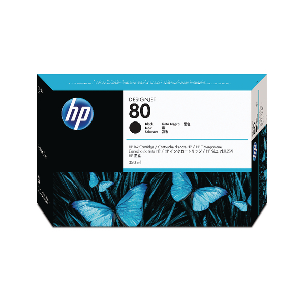 HP-80--C4871A--CARTUS-BLACK