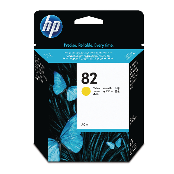 HP-82--C4913A--CARTUS-COLOR-YELLOW