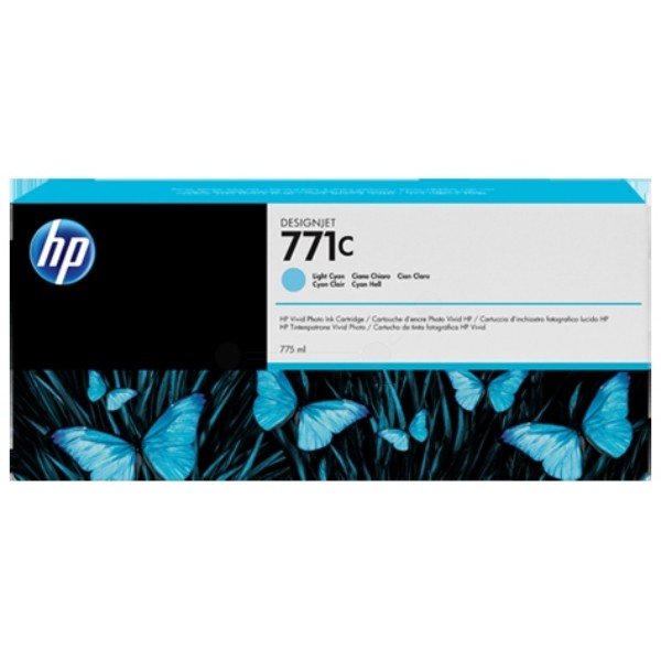 HP-771C--B6Y12A--CARTUS-COLOR-LIGHT-CYAN