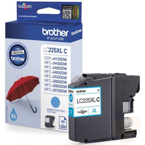 BROTHER-LC225XLC-CARTUS-COLOR-CYAN