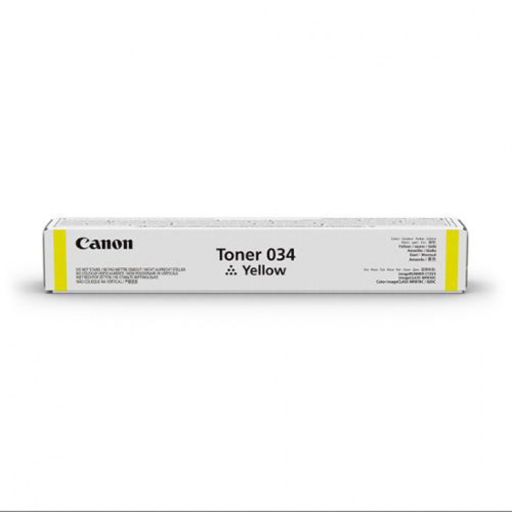 CANON-034-YELLOW--CF9451B001AA--CARTUS-TONER-YELLOW