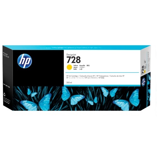 HP-728--F9K15A--CARTUS-COLOR-YELLOW-300ML