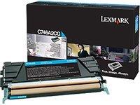 LEXMARK-C746A2CG-CARTUS-TONER-CYAN